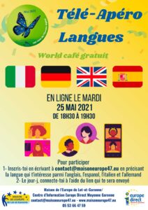 Apéro langues 25 mai