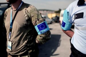 Refugees hotspot in Lesbos, Greece