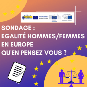 Sondage égalité Hommes Femmes : qu'en pensez-vous ?