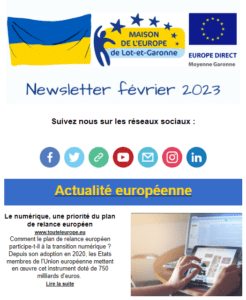 newsletter février 2023