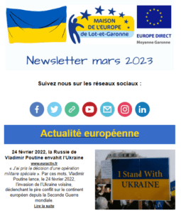 newsletter mars 2023