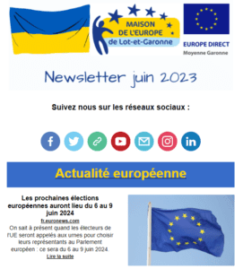newsletter juin