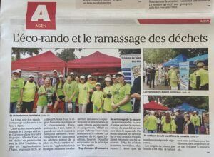 article petit journal éco rando